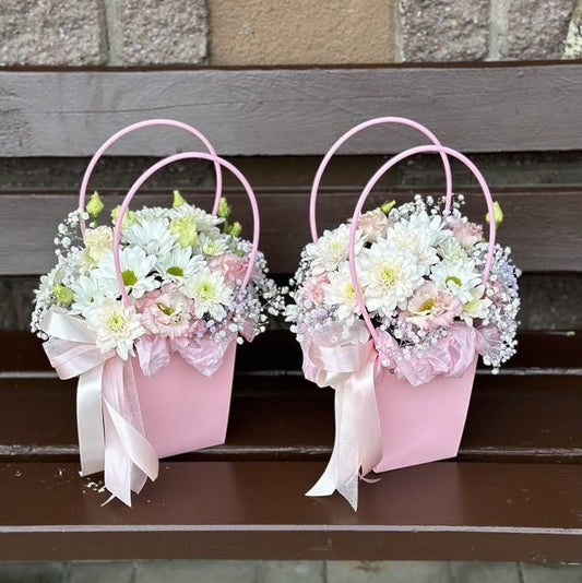 Bolsa Floral con Amor