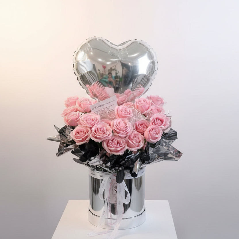 Caja Rosas Elegantes