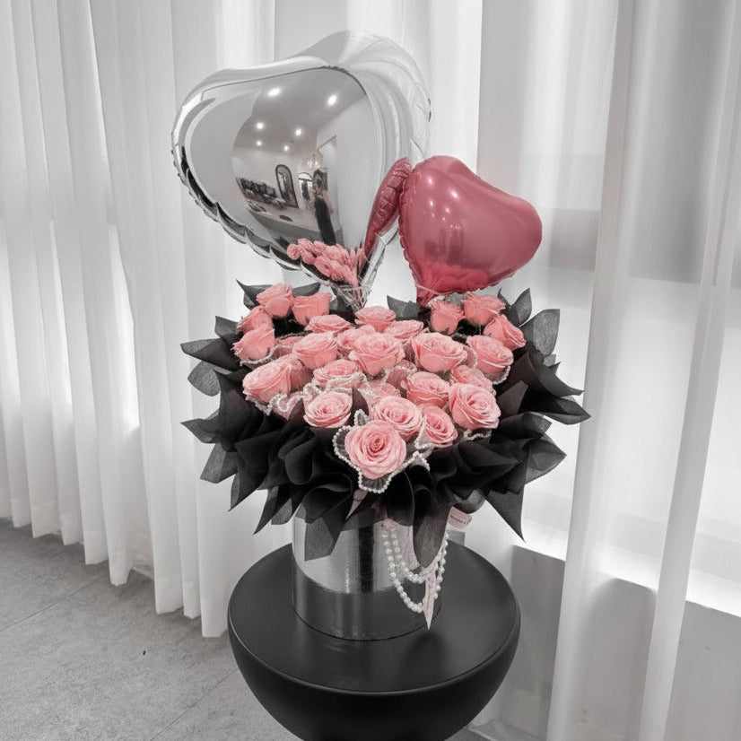 Caja Rosas Elegantes